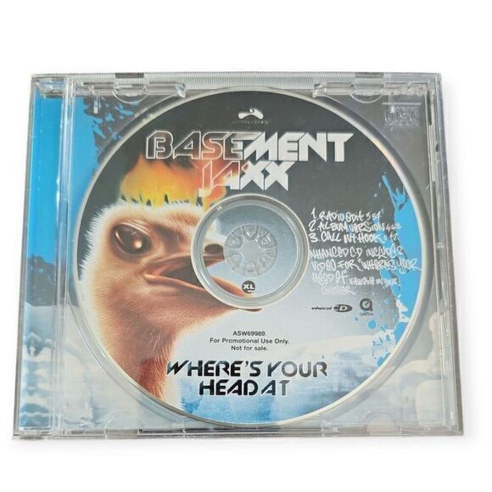 Basement Jaxx – Where's Your Head At [2001 Promotional Radio‎ Single]